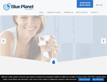 Tablet Screenshot of blueplanet.cat